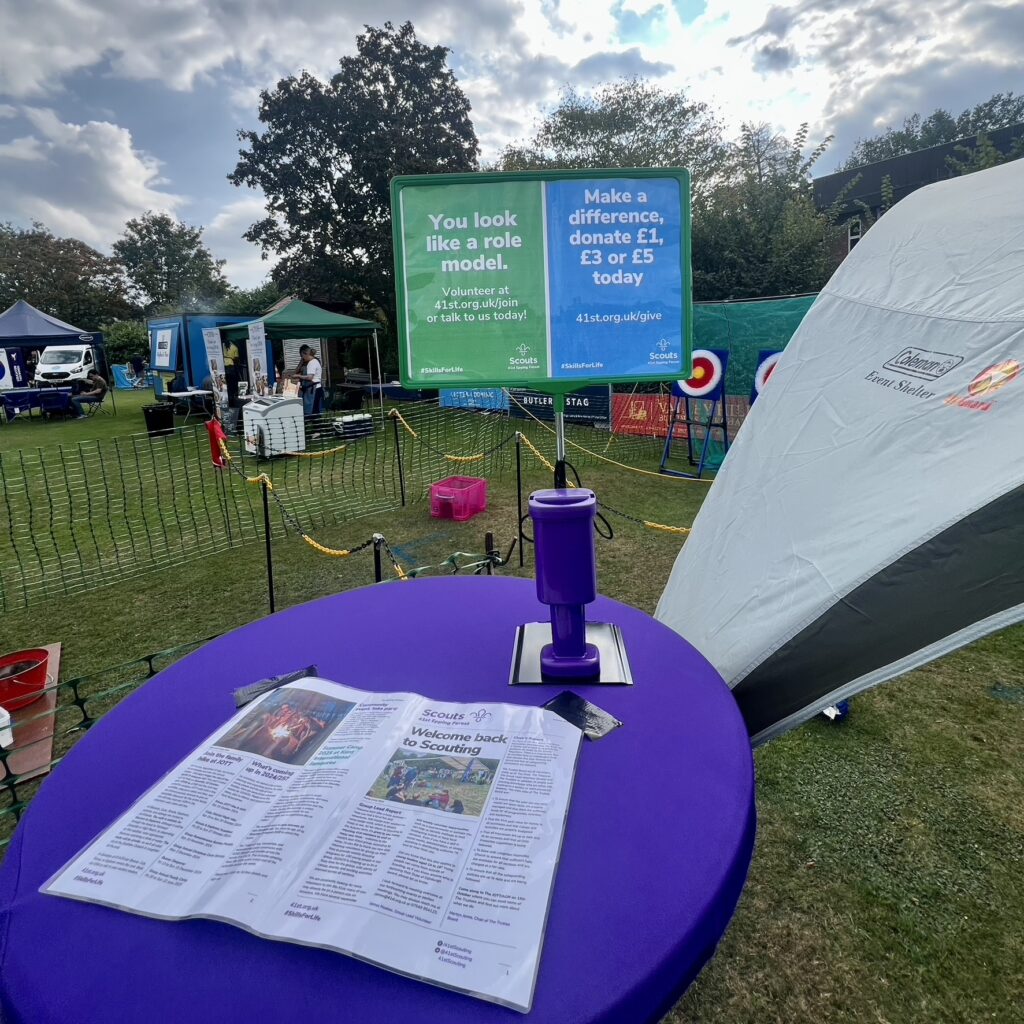 41st Epping Forest Scout Group at Loughton Day 2024