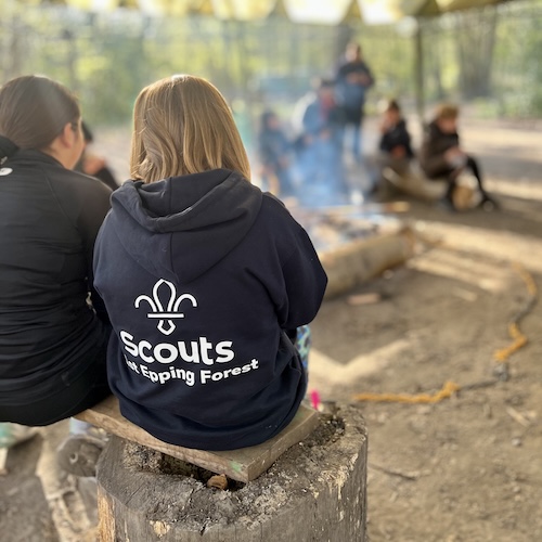 Navy Blue Hoodie for Beavers, Cubs, Scouts and Explorers at 41st Epping Forest