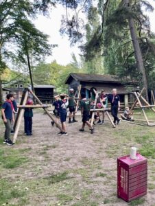 Loughton Scouts Pioneering at Gilwell Park